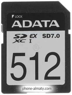 ADATA Premier Extreme SDXC SD 7.0 512GB ASD512GEX3L1-C