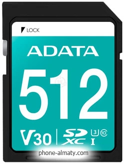 ADATA Premier Pro SDXC 512GB ASDX512GUI3V30S-R
