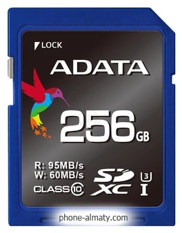 ADATA Premier Pro SDXC Class 10 UHS-I U3 256GB