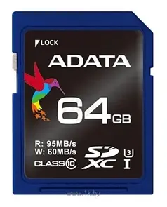 ADATA Premier Pro SDXC Class 10 UHS-I U3 64GB