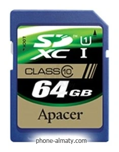 Apacer SDXC Class 10 UHS-I U1 64GB
