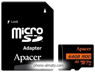 Apacer microSDXC AP64GMCSX10U8-R 64GB ( )