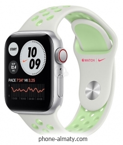 Apple Watch SE GPS + Cellular 40mm Aluminum Case with Nike Sport Band