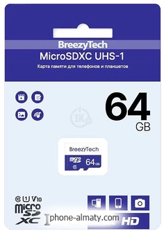 BreezyTech microSDXC Class 10 64GB ( )
