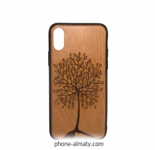 Case Wood  Apple iPhone X (, )