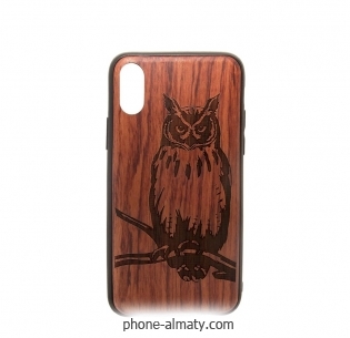 Case Wood  Apple iPhone X (, )