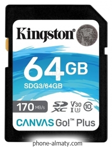 Kingston Canvas Go! Plus SDXC 64GB