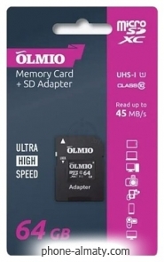 Olmio microSDXC 64GB UHS-I U3