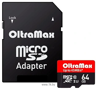 Oltramax Elite OM064GCSDXC10UHS-1-ElU1 microSDXC 64GB ( )