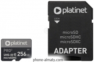 Platinet Pro 3 microSDXC PMMSDX256UIII 256GB