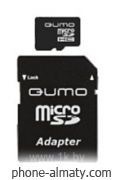 Qumo microSDHC class 10 16GB + SD adapter