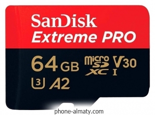 SanDisk Extreme Pro microSDXC Class 10 UHS Class 3 V30 A2 170MB/s 64GB + SD adapter