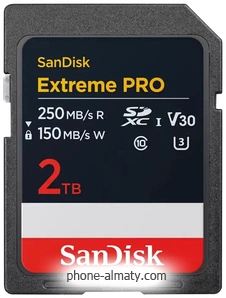 SanDisk Extreme PRO SDXC SDSDXXD-2T00-GN4IN 2TB
