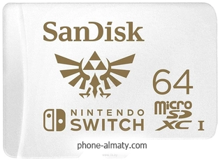 SanDisk For Nintendo Switch microSDXC SDSQXAT-064G-GNCZN 64GB