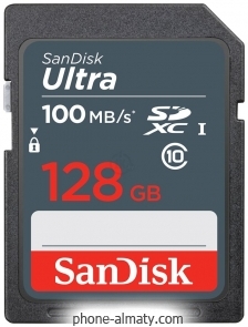 SanDisk Ultra SDXC Class 10 UHS-I 100MB/s 128GB