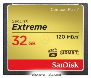 Sandisk Extreme CompactFlash 120MB/s 32GB