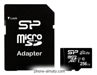 Silicon Power ELITE microSDXC 256GB UHS Class 1 Class 10 + SD adapter