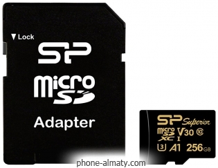 Silicon Power Superior Golden A1 microSDXC SP256GBSTXDV3V1GSP 256GB