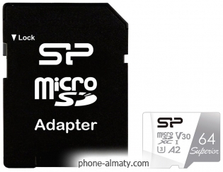 Silicon Power Superior microSDXC SP064GBSTXDA2V20SP 64GB ( )