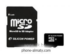 Silicon Power micro SDHC Card 16GB Class 10 + SD adapter