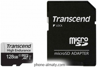 Transcend microSDXC 300S Class 10 U3 A1 V30 128GB + SD adapter