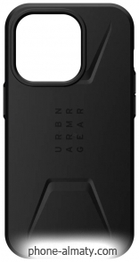 Uag  iPhone 14 Pro Civilian for MagSafe Black 114038114040