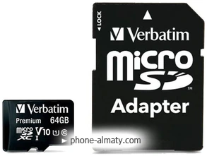 Verbatim Premium 44084 64GB + SD adapter