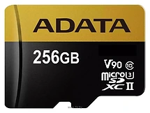 ADATA Premier ONE microSDXC UHS-II U3 Class 10 256GB + SD adapter