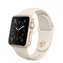 Apple Watch Sport 38mm Gold with White Sport Band (MLCJ2)