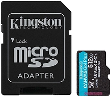 Kingston Canvas Go! microSDXC 512GB SDCG4/512GB (� ���������)