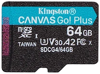 Kingston Canvas Go! microSDXC 64GB SDCG4/64GB
