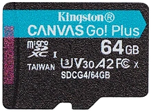 Kingston Canvas Go! microSDXC 64GB SDCG4/64GB (� ���������)