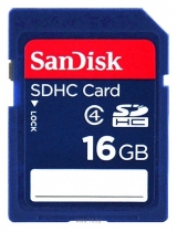 Sandisk SDHC Card 16GB Class 4