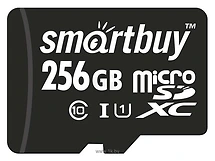 SmartBuy microSDXC Class 10 UHS-I U1 256GB + SD adapter