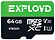 Exployd Vision microSDXC 64GB EX64GCSDXC10-U3-V30 ( )
