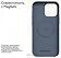 Magssory Eco Leather Case Cobalt  iPhone 16 Pro Max CLT029c