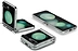 Spigen Thin Fit Pro  Galaxy Z Flip 5 ACS06844 ()