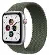 Apple Watch SE GPS + Cellular 44mm Aluminum Case with Braided Solo Loop