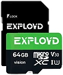 Exployd Vision microSDXC 64GB EX64GCSDXC10-U3-V30 ( )