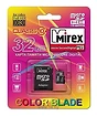 Mirex microSDHC Class 10 32GB + SD adapter