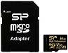 Silicon Power Golden Series High Endurance microSDXC SP064GBSTXDV3V1HSP 64GB (с адаптером)
