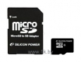 Silicon Power micro SDHC Card 32GB Class 10 + SD adapter