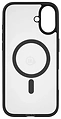uBear Cloud Case MagSafe для iPhone 16 Plus (черный)