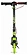 Techteam Delta BLACKGREEN 684629
